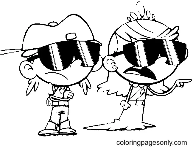The Loud House Para Colorear 14