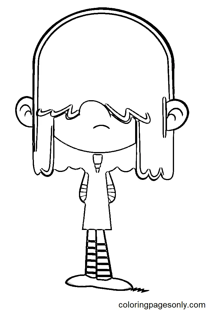 The Loud House Para Colorear 15