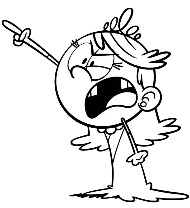 The Loud House Para Colorear 21