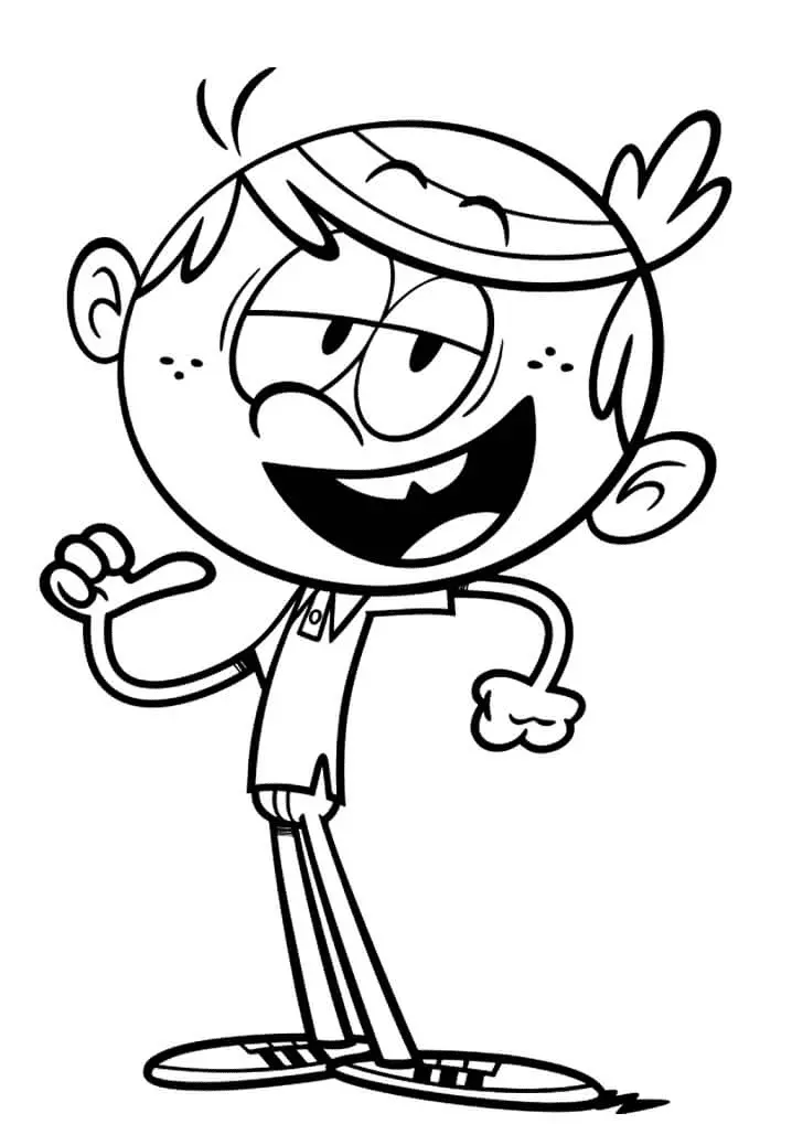 The Loud House Para Colorear 24