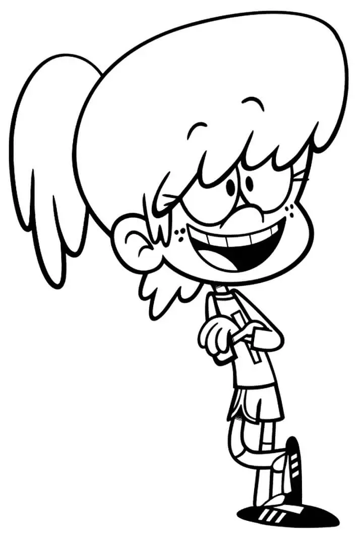 The Loud House Para Colorear 27