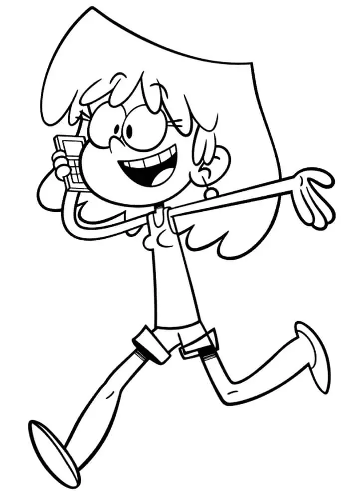 The Loud House Para Colorear 30