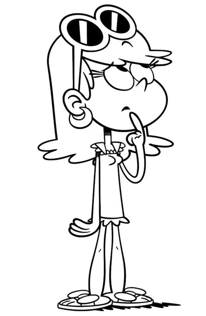 The Loud House Para Colorear 32