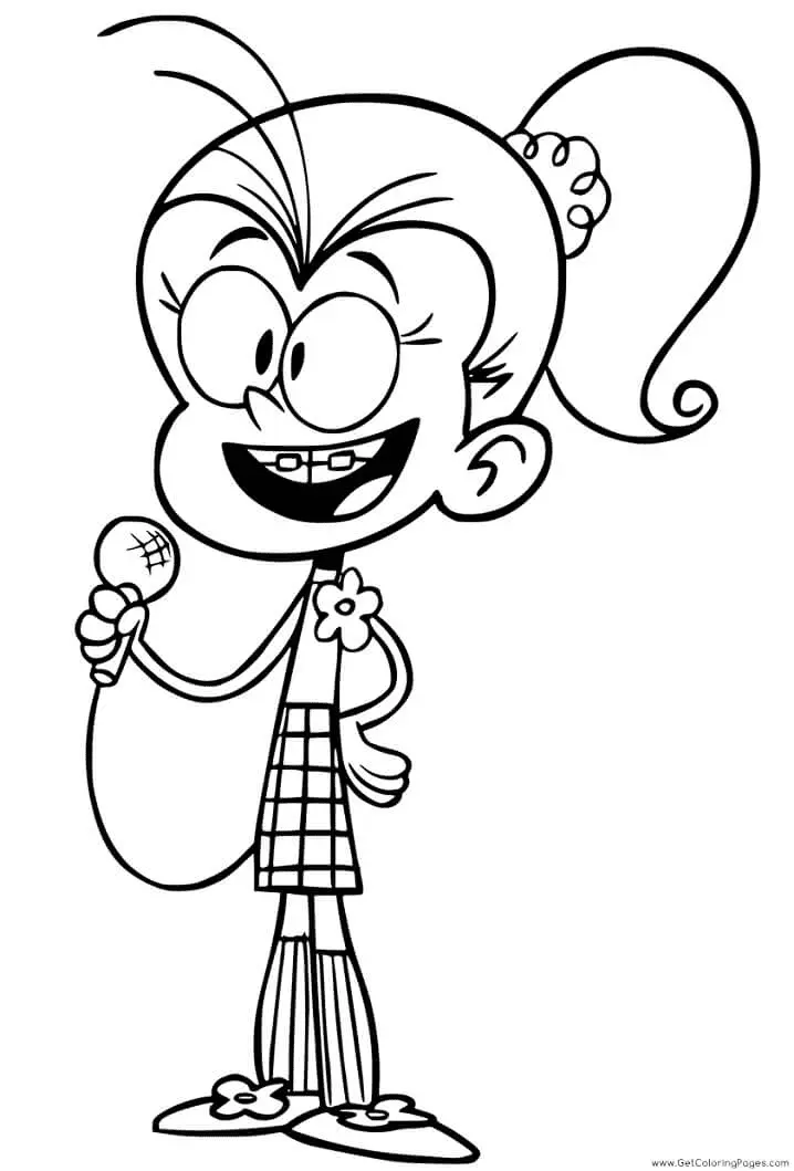 The Loud House Para Colorear 35