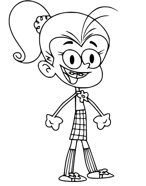 The Loud House Para Colorear 37