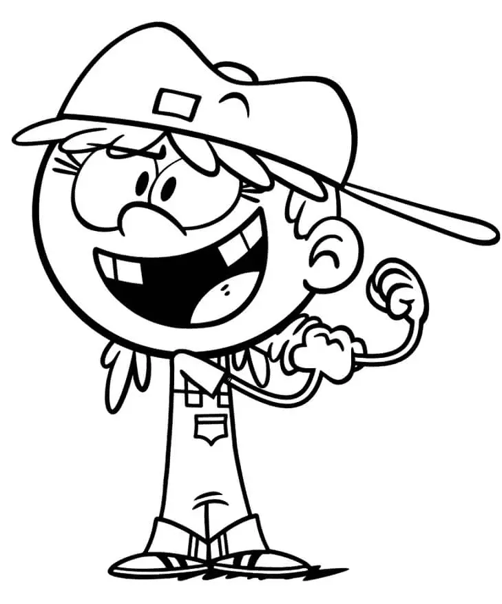 The Loud House Para Colorear 41