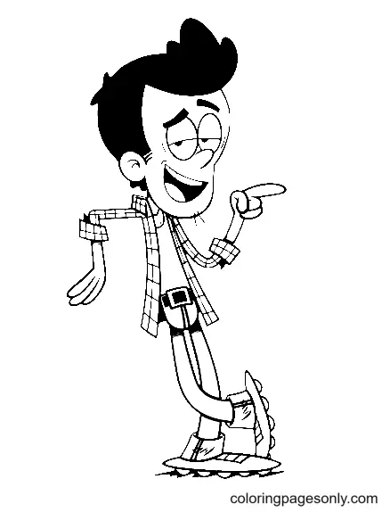 The Loud House Para Colorear 48