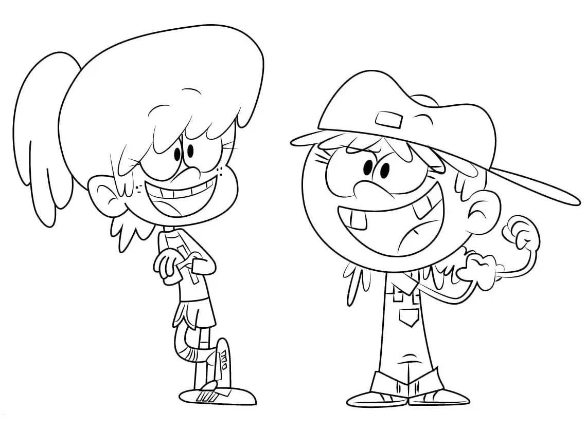 The Loud House Para Colorear 60