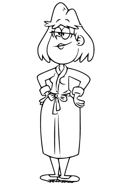 The Loud House Para Colorear 61