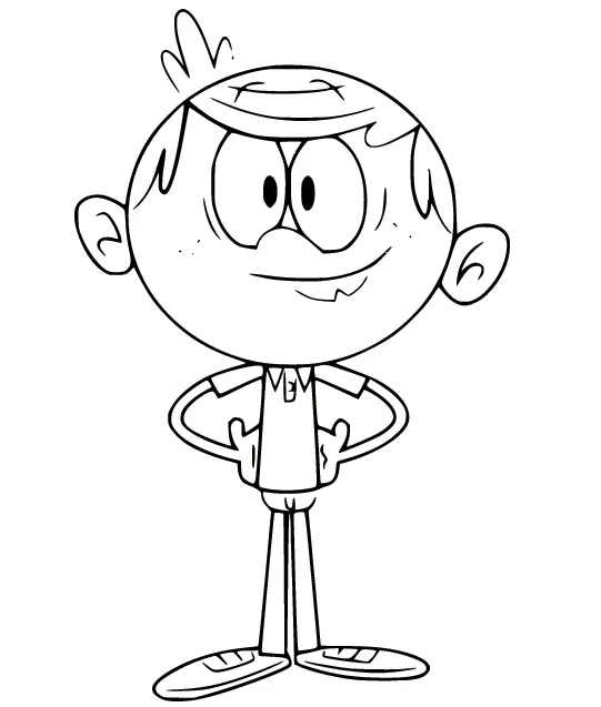 The Loud House Para Colorear 72