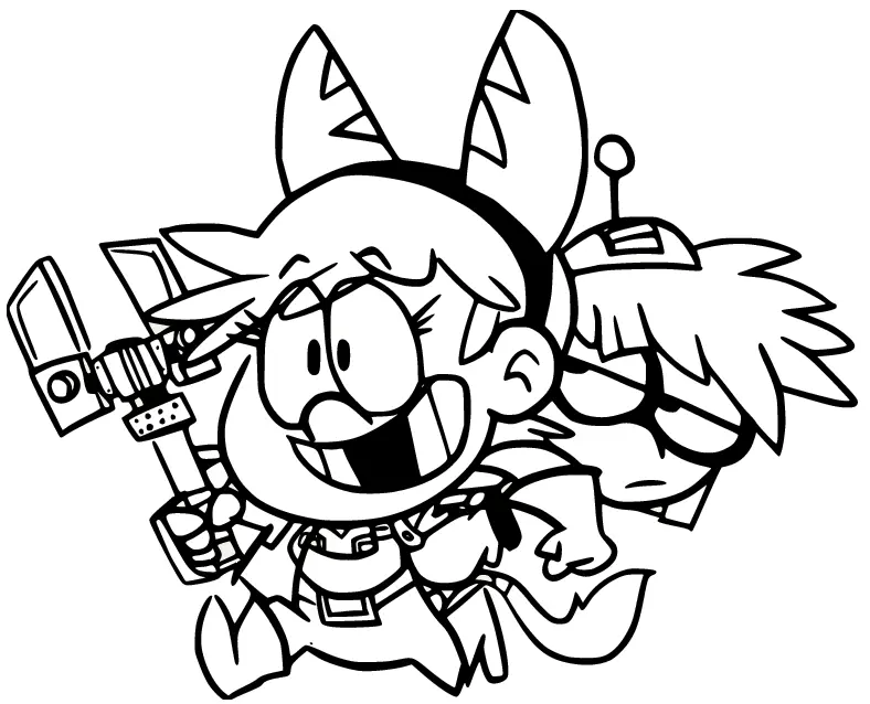 The Loud House Para Colorear 74