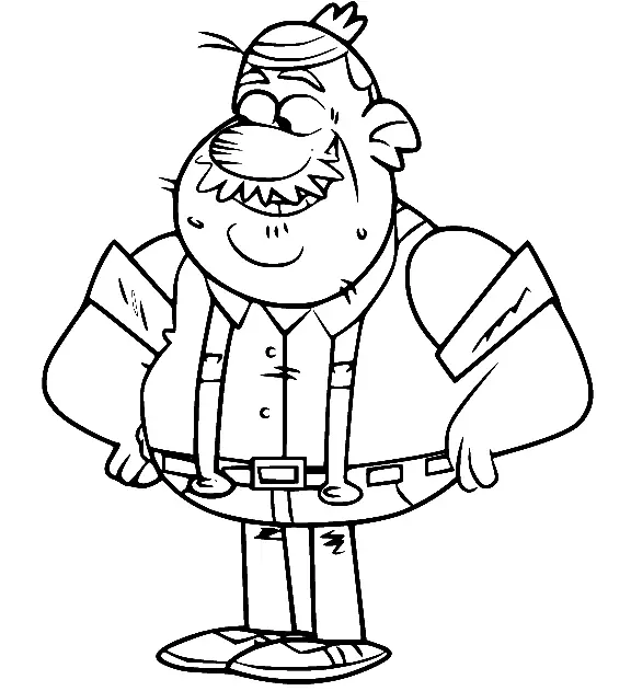 The Loud House Para Colorear 76