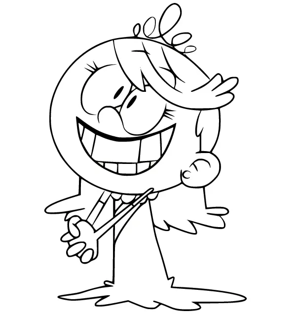 The Loud House Para Colorear 8