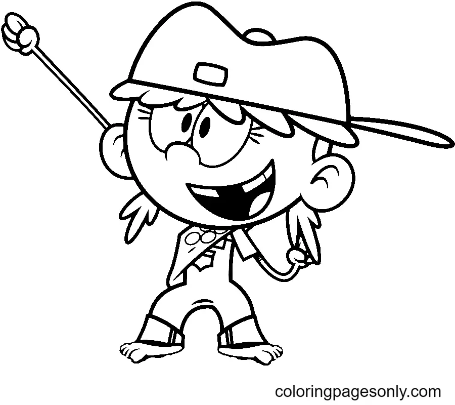 The Loud House Para Colorear 9