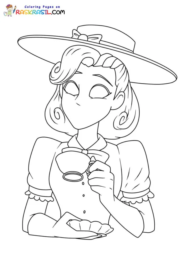 The Mystery Of Mildenhall Manor Coloring Pages 12