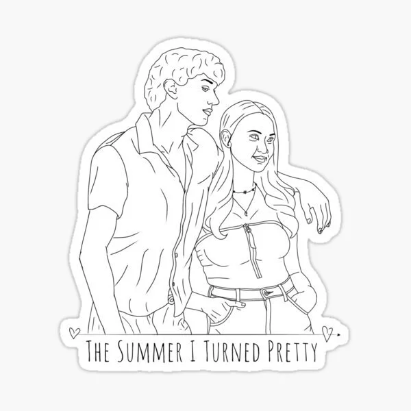 The Summer I Turned Pretty Coloring Pages 2