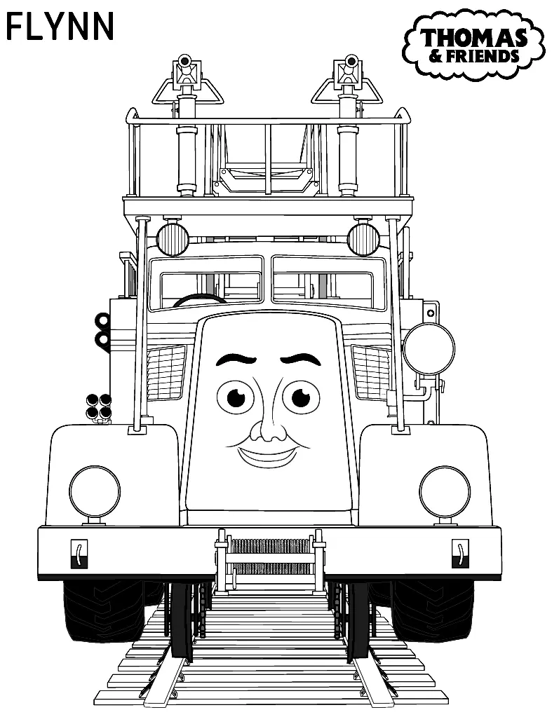 Thomas und seine Freunde Ausmalbilder 10