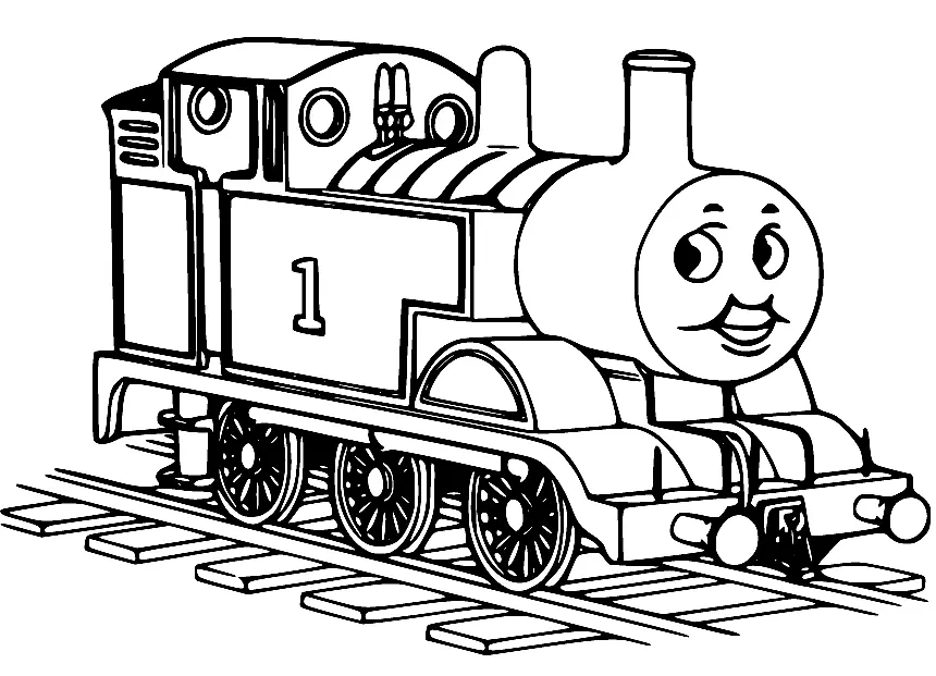 Thomas und seine Freunde Ausmalbilder 17