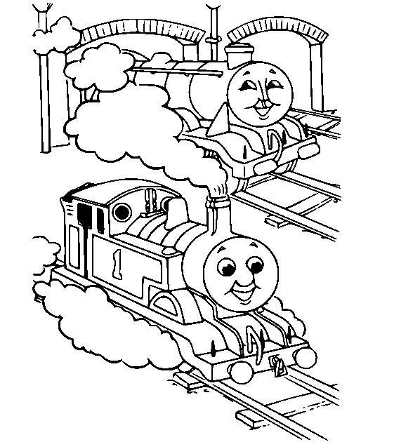 Thomas und seine Freunde Ausmalbilder 19