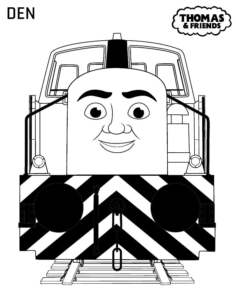 Thomas und seine Freunde Ausmalbilder 25