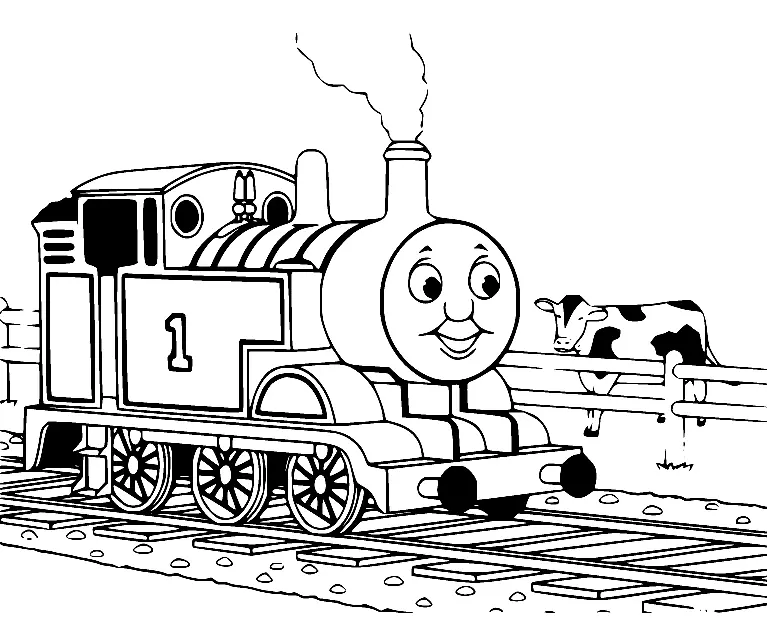 Thomas und seine Freunde Ausmalbilder 3