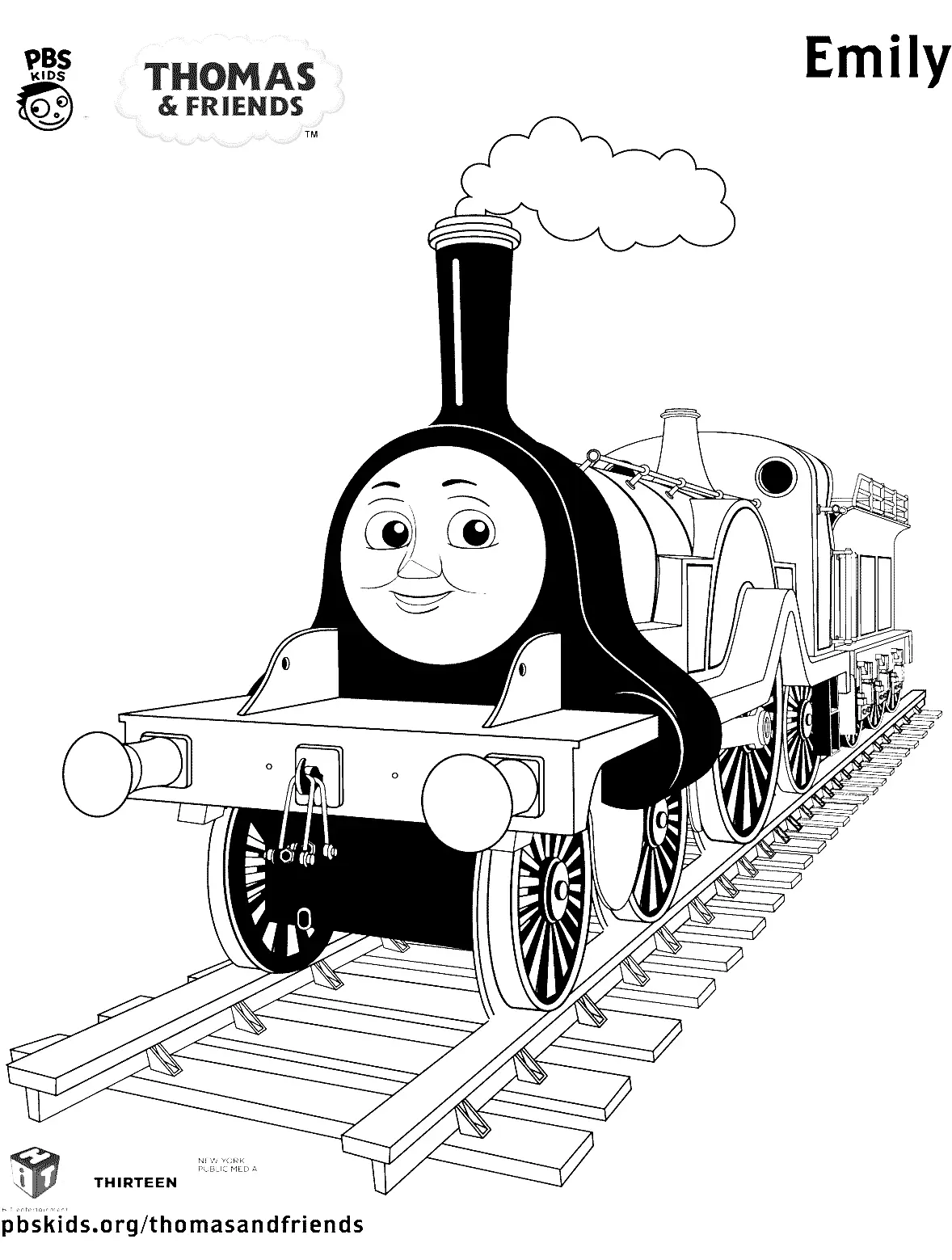 Thomas und seine Freunde Ausmalbilder 35