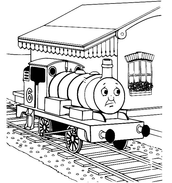 Thomas und seine Freunde Ausmalbilder 36