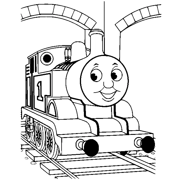 Thomas und seine Freunde Ausmalbilder 38
