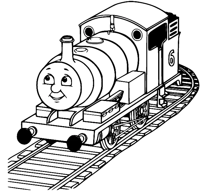Thomas und seine Freunde Ausmalbilder 42
