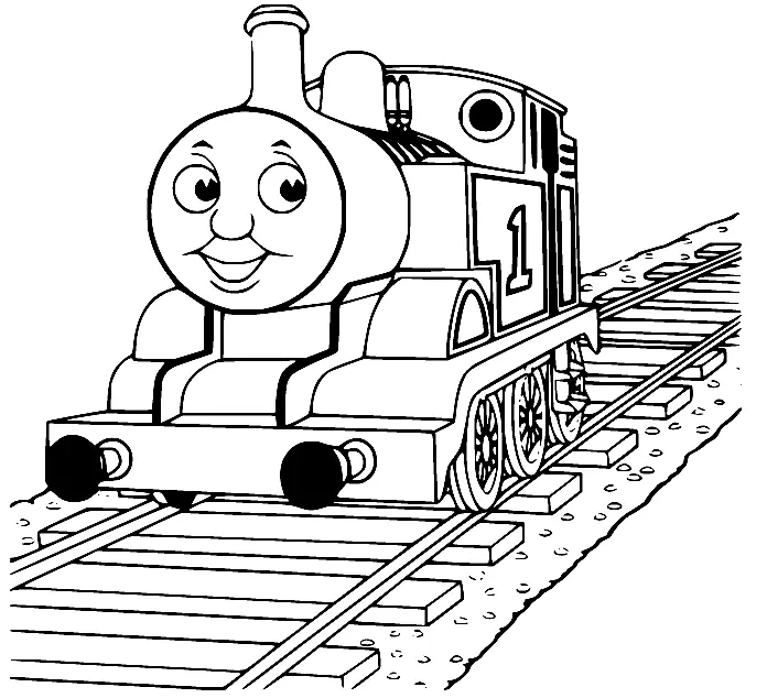 Thomas und seine Freunde Ausmalbilder 43