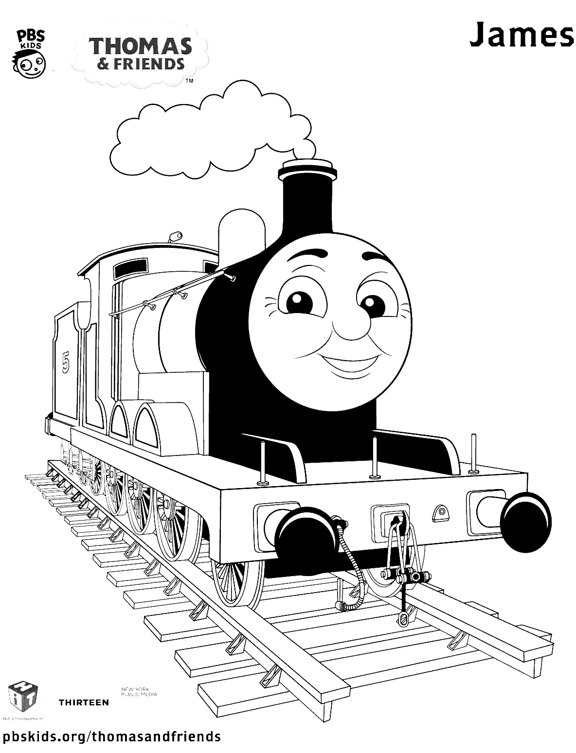Thomas und seine Freunde Ausmalbilder 5
