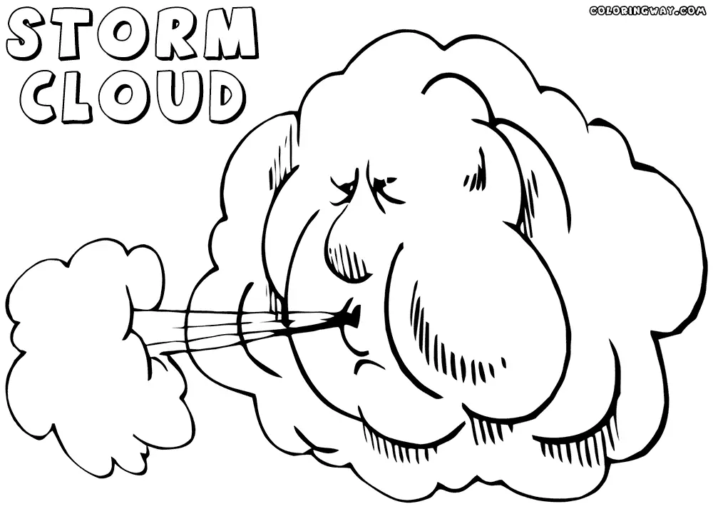 Tormenta Para Colorear 12