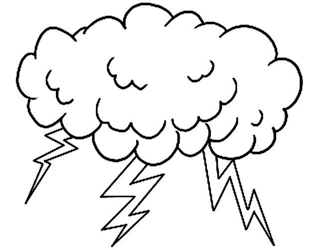 Tormenta Para Colorear 18