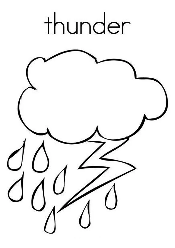 Tormenta Para Colorear 22