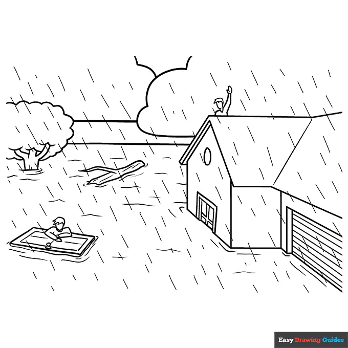 Tormenta Para Colorear 30