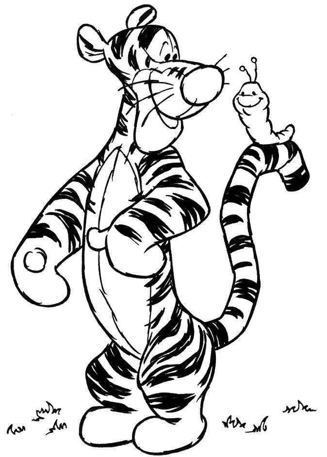 Tiger Coloring Pages 155