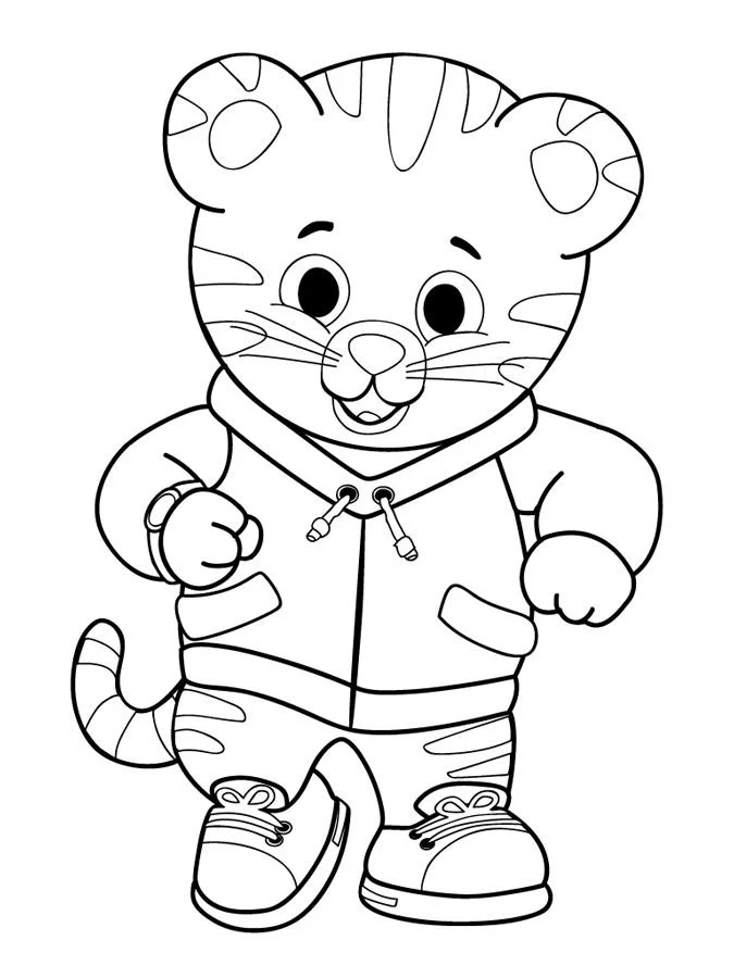 Tiger Coloring Pages 77