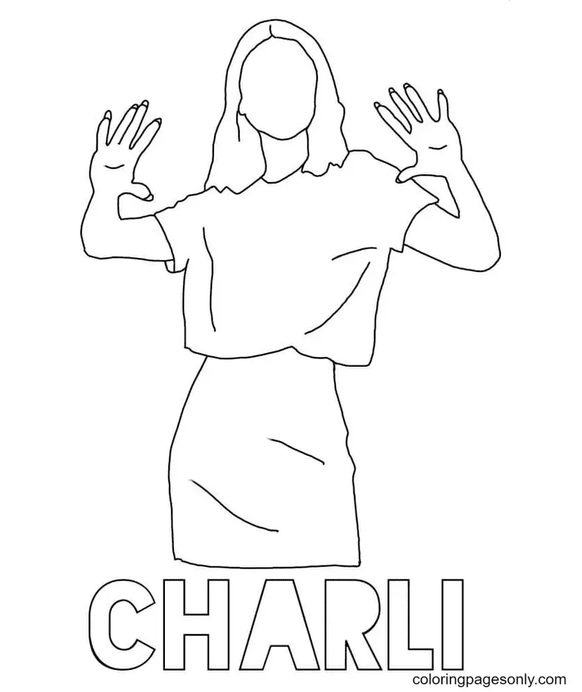 TikTok Coloring Pages 5