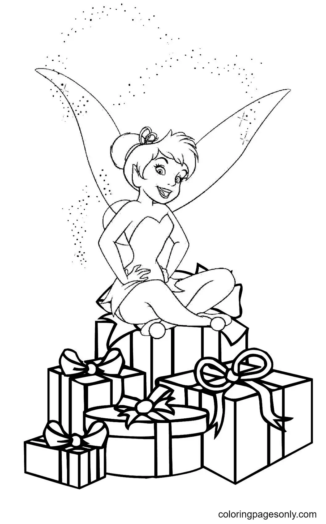 Tinkerbell Coloring Pages 20