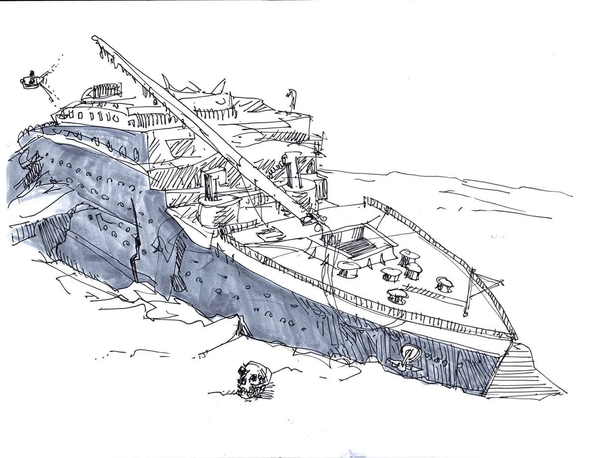 Titanic Coloring Pages 23