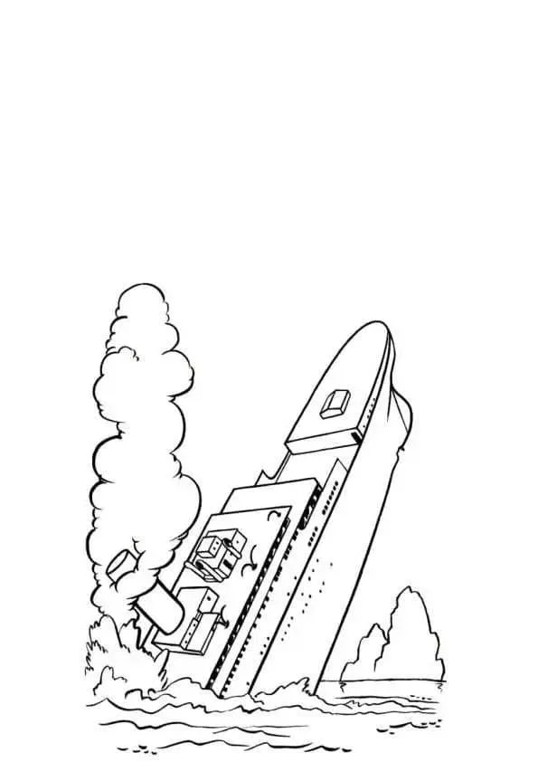Titanic Coloring Pages 27