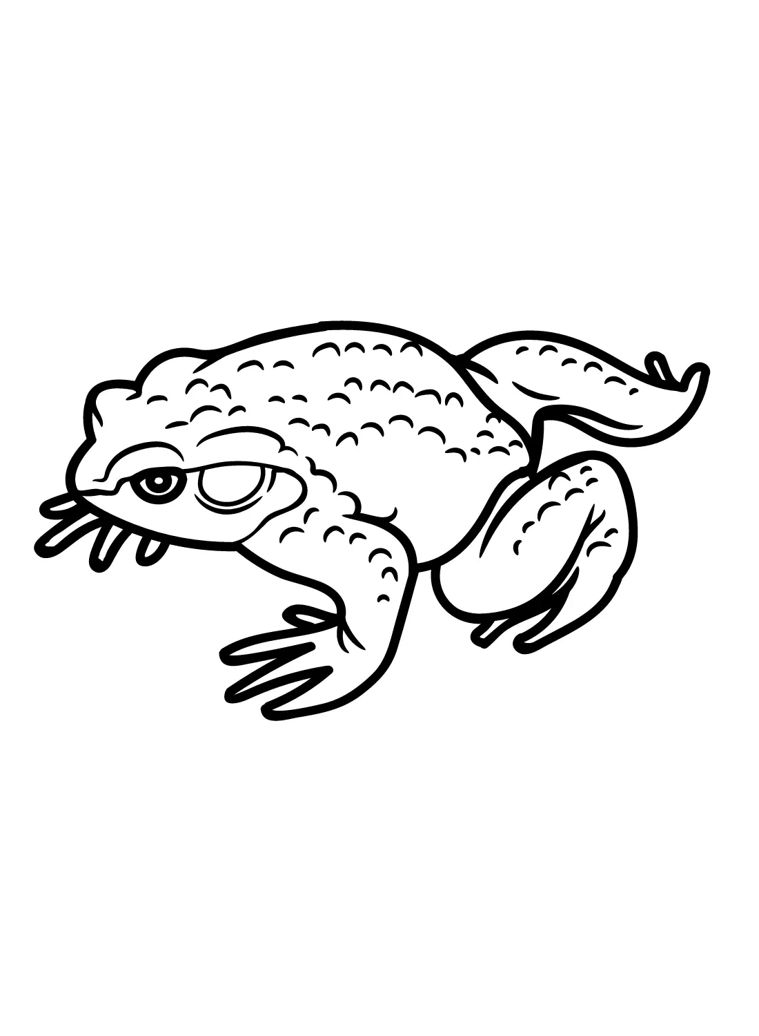 Toad Coloring Pages 11
