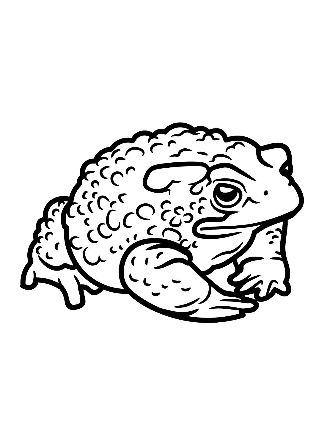 Toad Coloring Pages 12