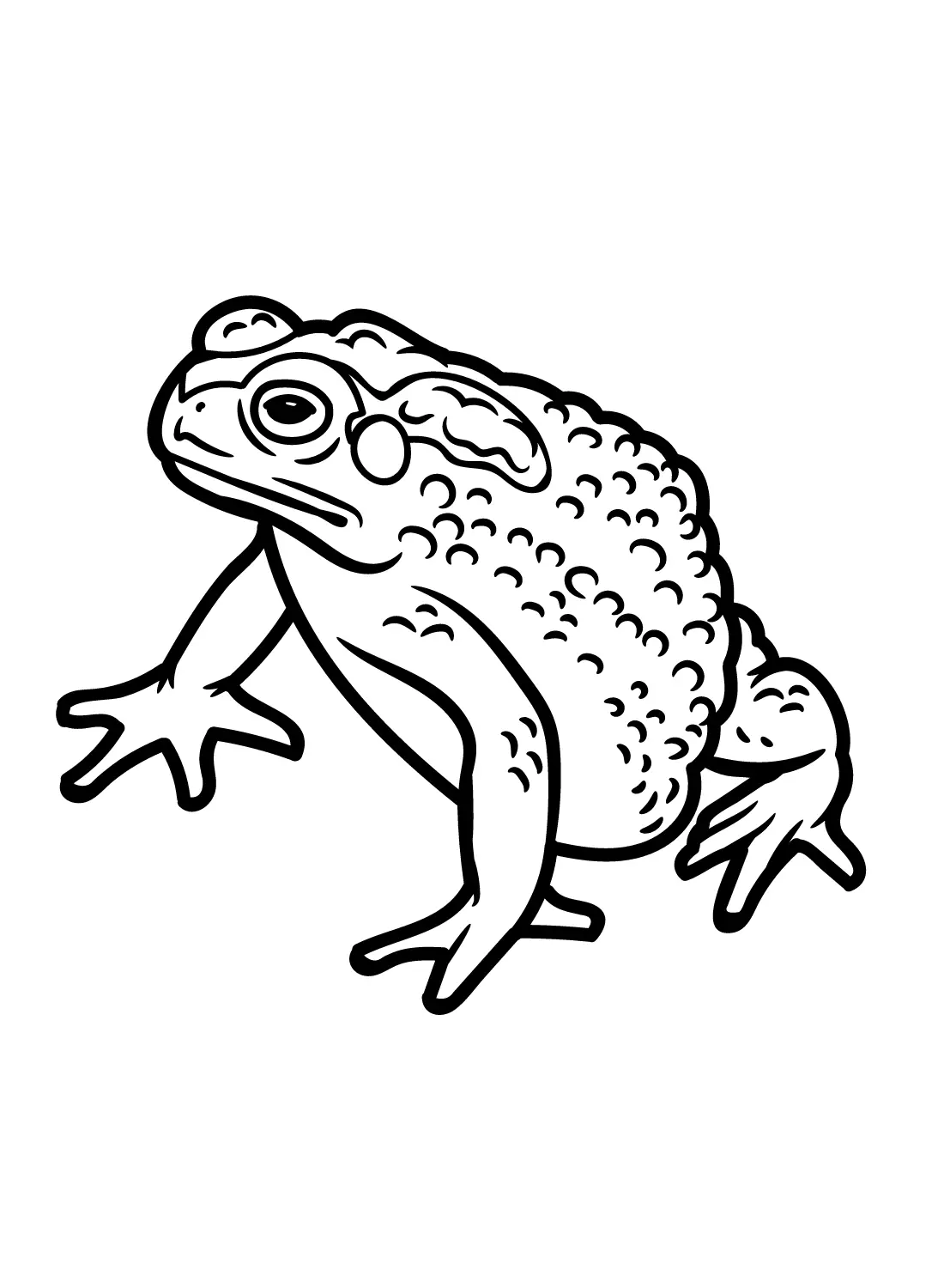 Toad Coloring Pages 13