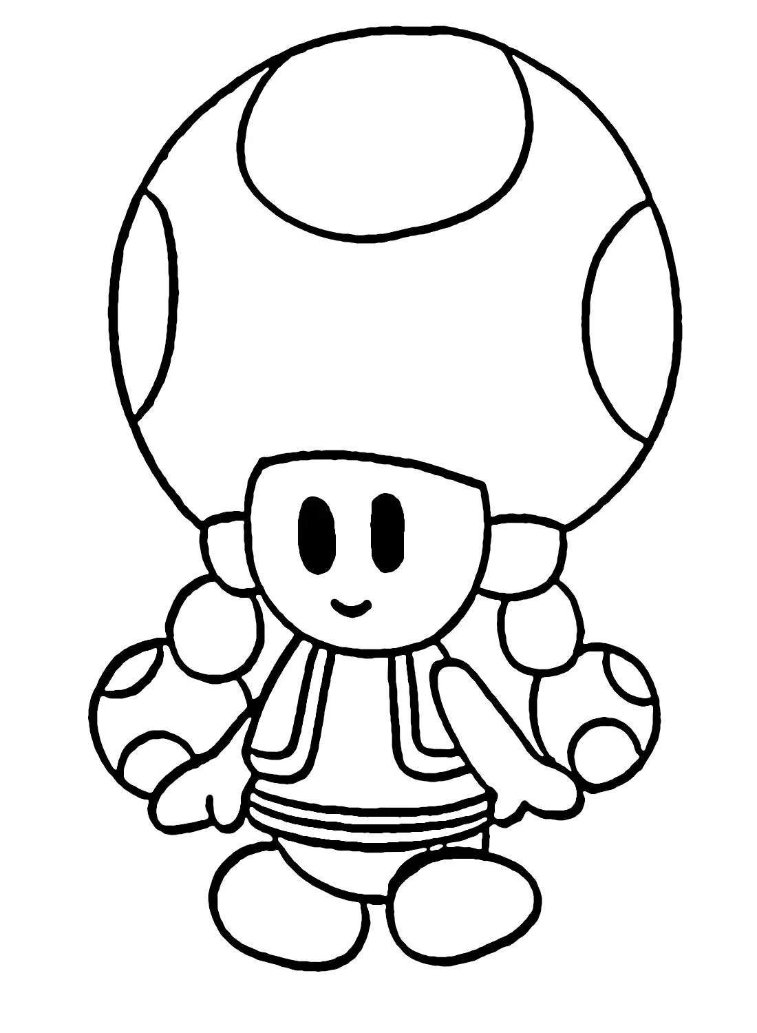 Toadette Coloring Pages 11