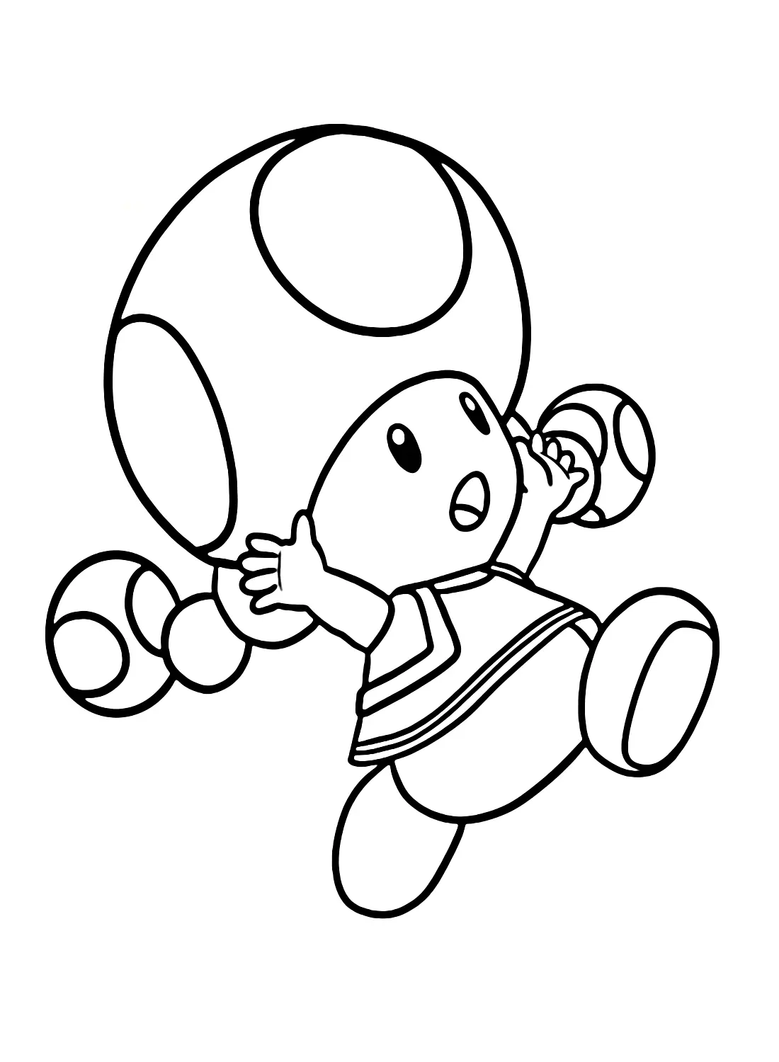 Toadette Coloring Pages 3