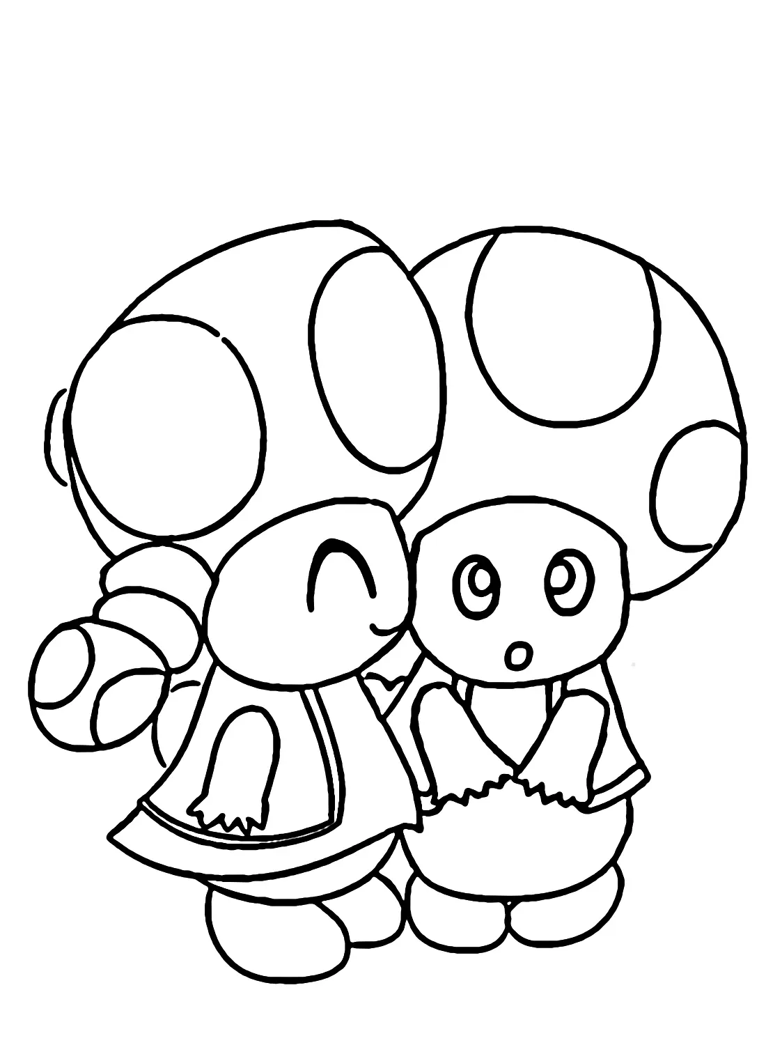 Toadette Coloring Pages 5