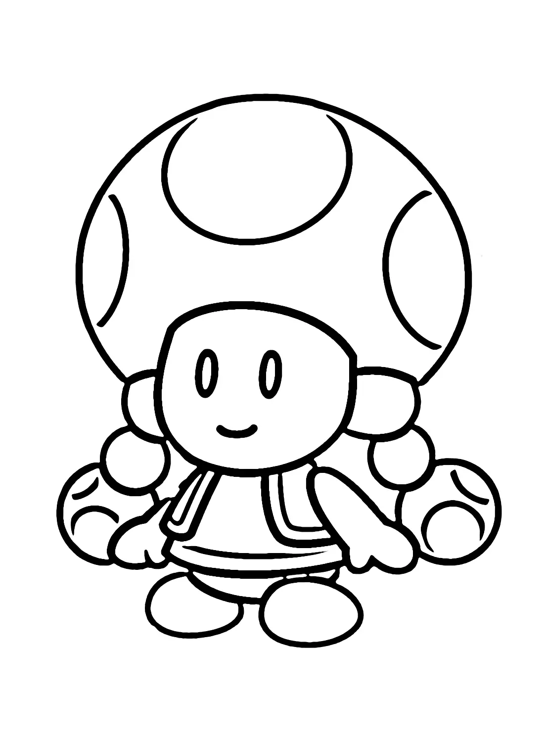Toadette Coloring Pages 8