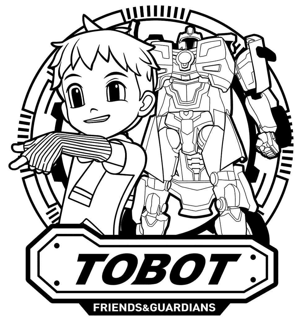 Tobot Coloring Pages 20