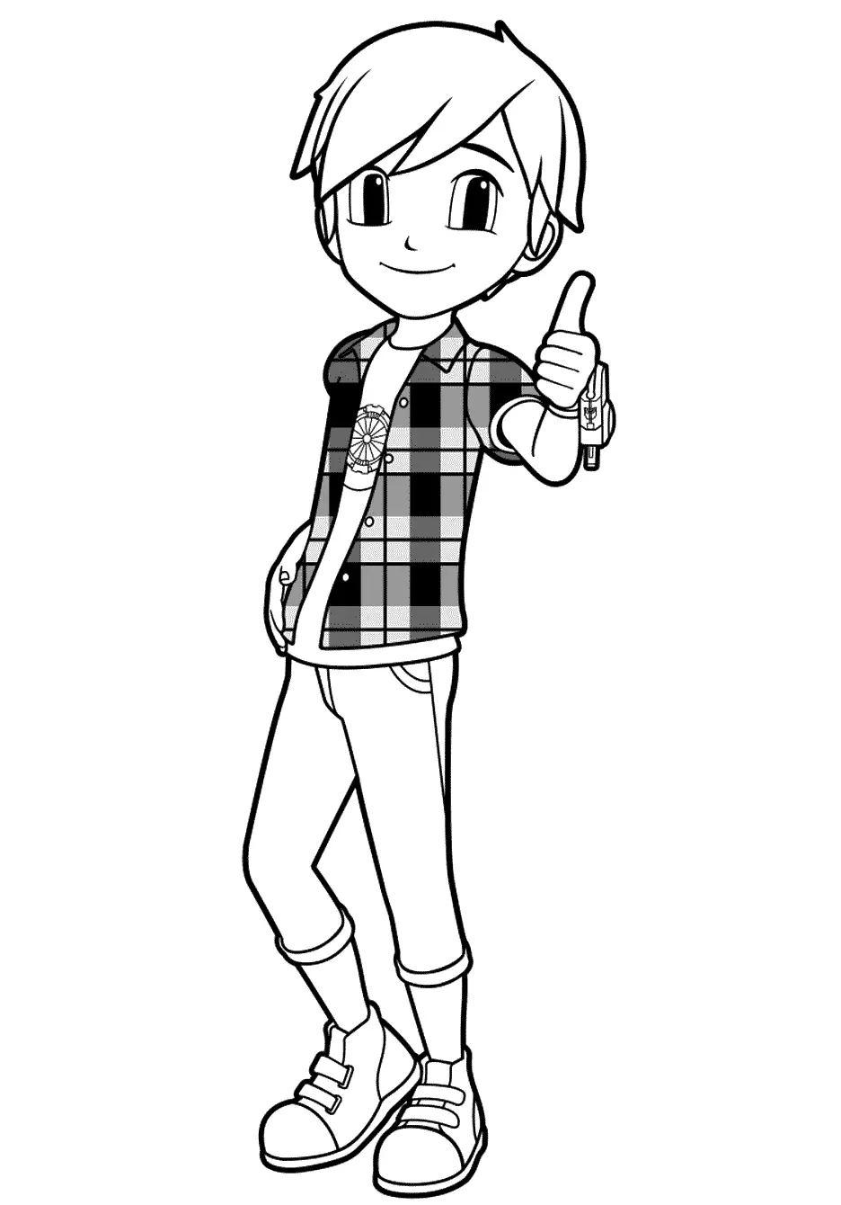 Tobot Coloring Pages 22